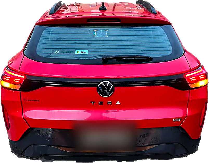 Volkswagen Tera visto desde atrás