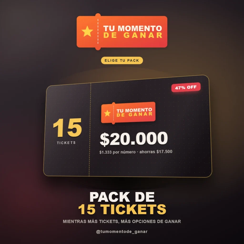 PACK 15 NUMEROS